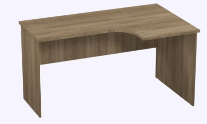 Стол компьютерный угловой Р.РС-16 (правый) Серый