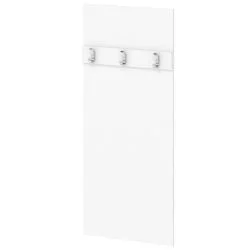 Вешалка с тремя крючками Орната 	Н-480 Белый Шагрень / Ornata