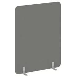 Перегородки на металлических опорах на фетровых подпятниках Р-лине ДП.Ф-140-180 Металлик / R-line DP.F-140-180