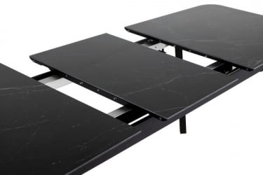 Стол раздвижной Комби Серамиc 140-180 Аутоматиc Натур/Дэрк марбле / Combi Ceramic Automatic Natur/Dark marble