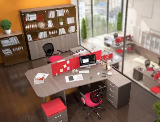 Набор для персонала (11 предметов) КСтен (Дуб Сонома/Рено)_31595 / Xten