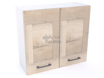 Шкаф ШГ-90, Дублин (900*320*720) Дуб галифакс белый, 21683