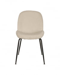 Стул Беетле велюр Бежевый / Beetle