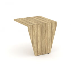 Брифинг-приставка 800 мм Корнер CОР.БР-8 Гикори Песочный / Corner COR.BR-8