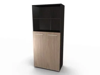 Шкаф Алто с глухими средними дверьми и топом / Аlto