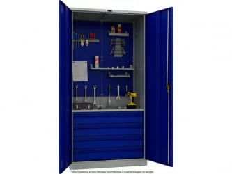 Шкаф инструментальный ТC-1995-041040 Серо-синий / TC-1995-041040