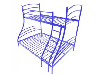 Кровать 90 на 190 Глория 1200х1900 Синий