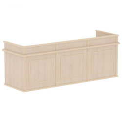 Стол для судьи РАТУМ РДЖСТ 2480 Бук Тиара / RATUM RJST