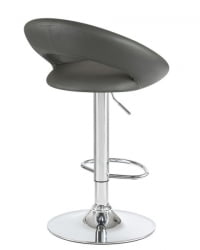 Стул барный ДОБРИН МИРА (серый) 2 шт / DOBRIN MIRA
