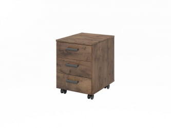 Тумба подкатная ЛЕМО Л-91 Таксония шоколадная / LEMO L-91