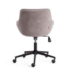 Кресло офисное ДУБЛИН велюр Cлермон, св. -серый, 60 / DUBLIN Clermon,