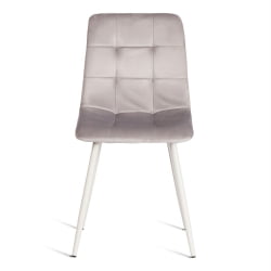 Мягкий стул CХИЛЛЙ (мод. 7094-1) вельвет/металл, 44,5х52,5х86 см, пинк (розовый) ХЛР39 / натуральный / CHILLY (mod. pink HLR39