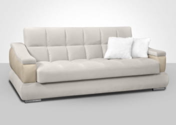 Диван-кровать Голливуд независимый пружинный блок 256 пружин (форест беудж/арена бежевая)