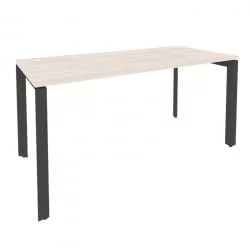 Стол рабочий на П-образном м/к ОНИКС О.МП-СП-4.7 Денвер Светлый/Антрацит / ONIX O.MP-SP-4.7