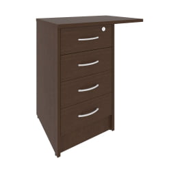 Тумба приставная с фолдингом Рива А.ТП-4.3Ф-С Венге Цаво / Riva А.ТП-4.3F-S