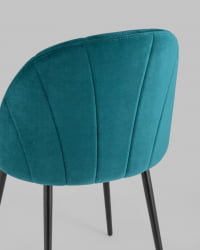 Стул для кухни Логан НЕВ велюр Изумрудный / NEW