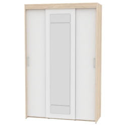 Шкаф-купе Т-3-230х145х45-М(ДСС-Белый-2) / T-3-230х145х45-M(ДСС-Белый-2)