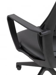 Кресло руководителя Чаирман 545 экокожа Черный / Chairman