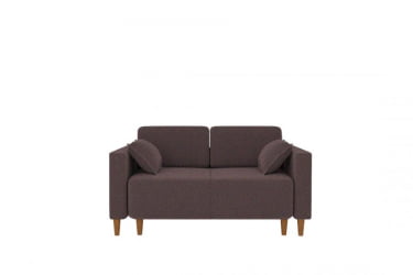 Диван прямой Ультра (Берхоусе) Цвет фасада: Кофе рогожка; Тип: Прямой; Материал фасада: Микророгожка / (Berhouse)