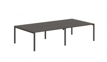 Бенч-система 4-местная ЕДИС ЕУВСТ 3116 Мокко / EDIS EUWST