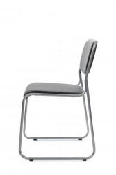 Кресло Никс РCХ ОМКЛ-01 Черный/Металл окрашенный Хром / Nix RCH OMKL-01