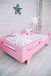 Кроватка для новорожденных Бэби Розовый