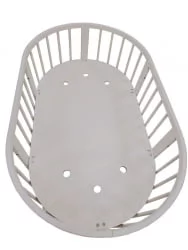 Люлька для новорожденных Меррй Хаппй Мини матовая Белая / Merry Happy Mini