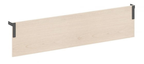 Фронтальная панель к одинарным столам КСТЕН-КП КСДСТ 167 Бук Тиара Антрацит / XTEN-QP XDST