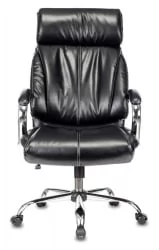 Кресло руководителя Бюрократ Т-9904НСЛ/БЛАCК-ПУ / T-9904NSL/BLACK-PU