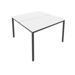 Рабочая станция на металлокаркасе СЛИМ СЙСТЕМ С.СП-4.2 Белый-Антрацит / SLIM SYSTEM