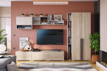 Полка 46 УЛ.46-М графит / UL.46-M