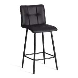Барный стул Бари/Бари экокожа , черный, 42х55х99 см / Bari/Бари