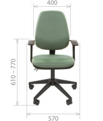 Офисное кресло для оператора CХАИРМАН 661 Бордо 15-11 / CHAIRMAN