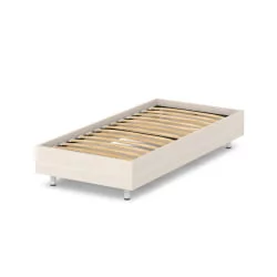 Кровать односпальная с ортопедическим основанием Орната Н-450 Дуб Кобург / Ornata