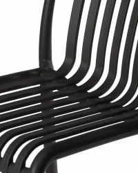 Стул полубарный ДОБРИН CХЛОЕ Темно-серый / DOBRIN CHLOE