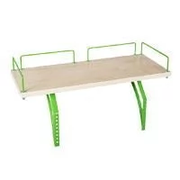 Полка задняя к столу Полка_з 1/750 (Полка_з 7/750) Яблоня Зеленый / Polka_z (Polka_z