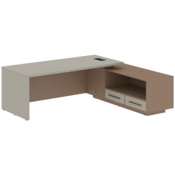 Стол руководителя правый ВЕЛИОН ВCТ 2319 Р Аметист Кобра / VELION VCT R