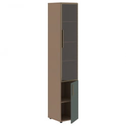 Шкаф-колонка комбинированный (правый) ВЕЛИОН ВХCС 40.2 Р Нефрит Кобра / VELION VHCS R