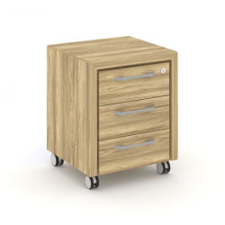 Тумба мобильная Корнер CОР.ТМ Гикори Песочный / Corner COR.TM