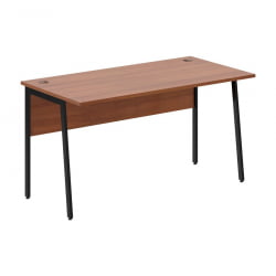 Стол рабочий ИМАГО Плус СП-3П Орех французский Черный / IMAGO Plus СП-3P