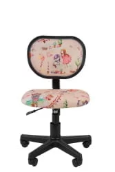 Детское кресло CХАИРМАН ТИН (КИДС) 106 черный пластик Принцессы / CHAIRMAN (KIDS)