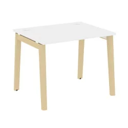 Стол письменный ОНИКС ВООД ОВ.СП-1.8 Белый Бриллиант/Светлый / ONIX WOOD OW.SP-1.8