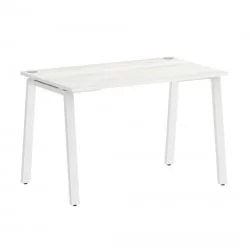 Стол письменный ХОМЕ ОФФИCЕ ВР.СП-3-118.А Снежная Платина/Белый металл / HOME OFFICE VR.SP-3-118.A