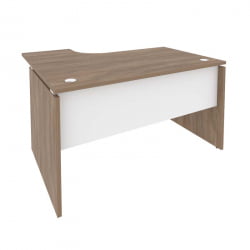 Стол эргономичный правый ОНИКС О.СА-3Р Дуб Аризона/Белый / ONIX O.SA-3R