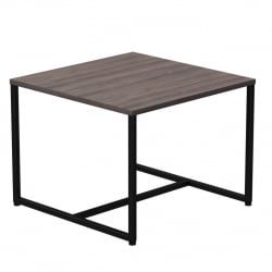 Стол журнальный Еверпроф ЕВО 254С024 Дуб Пасадена Черный / Everprof EVO 254S024