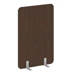 Перегородки на металлических опорах на фетровых подпятниках Р-лине ДП.Ф-100-150 Венге Цаво / R-line DP.F-100-150