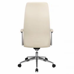 Кресло руководителя БРАБИКС ПРЕМИУМ Адепт ЕКС-752, синхромеханизм, алюминий, экокожа, бежевое / BRABIX PREMIUM Adept EX-752,