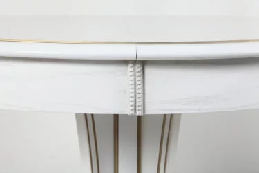 Стол обеденный Орион-5 (д1100) тон 1 с золотой патиной / (d1100)