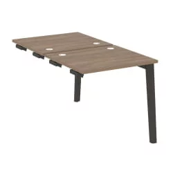 Стол-приставка двойной к опорным элементам ОНИКС ВООД ОВ.Д.СПР-0.7 Дуб Аризона/Темный / ONIX WOOD OW.D.SPR-0.7