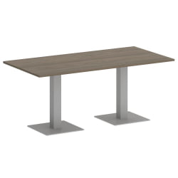 Стол прямоугольный ХОМЕ ОФФИCЕ ВР.СП-5-180.2 Вяз Благородный/Серый металл / HOME OFFICE VR.SP-5-180.2